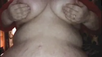 Slow Motion Boob Drop and Belly Jiggles
