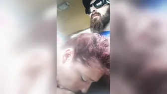 Cougar Offer Road Fellatio