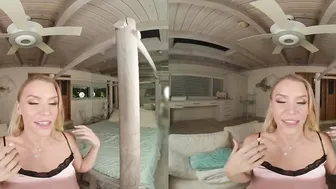 5 Performer Service From Blonde Cutie Evelyn Payne VR Porn