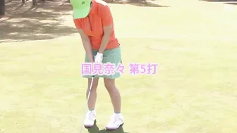 Teenie golfer getting her pink fuck on the green