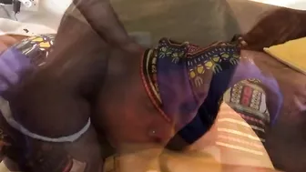 Ebony Native Amateur cunt with mouth On Her Way to Adult Stardom