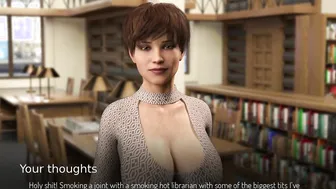 COLLEGE TIED #78 • The perfect librarian makes our juices boil