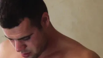 Cum on foot after plowed the blonde hoe with huge jugs