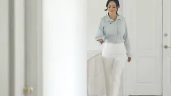 Stepmom showing her gratitude to her stepson using her body