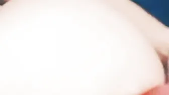 Slender blonde with cat ears has anal sex with a vibrator