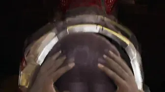 Irelia getting trapped inside a wall and... eats a penis + her beautiful anal