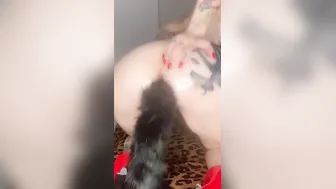 Preparing my arse for when daddy getting home