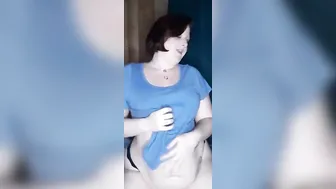 Strip tease blooper