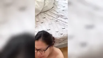 Very Sloppy Blowjob from a Very Beauty Milf