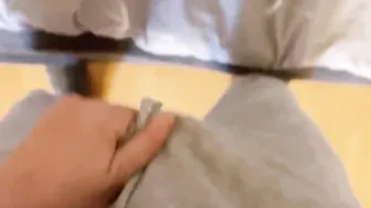 Clit Vibrator porn video – Do you want a pizza? Oh youre masturbating here Caught
