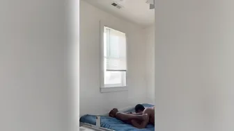 Lovers enjoy each other on off day
