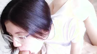Slender seductive dark hair into a tiny Cutie bodysuit loves sex