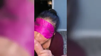 Sucking husband before bed