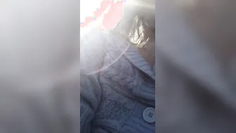 Ride trying to talk BF inside point of view penis sucking off clip