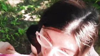 My lover wants spontaneous sex right inside a forest grove