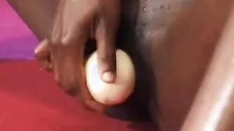 African dyke girls are fucking together on the billiard table