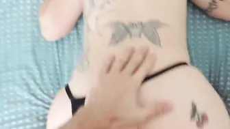 I wake up and hes waiting for me with a