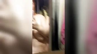 BBW plays with big natural titties