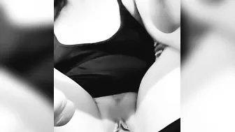 Bored Housewife porn video – Bored housewife goddess mom red head sitting inside garage for a smoke break and wants to cum instead.