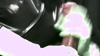 im gonna take care of your dick with my pvc gloves