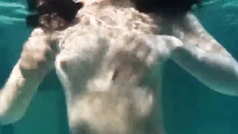Tiny Petite Babes - Horny Teen Swimming Pool Masturbation