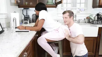 Helping Black 19 Year Old Study (Lacey London) - MOFOS21