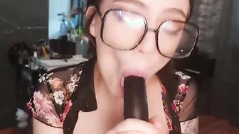 Practicing porn video – Practicing for my BF on a sex toy