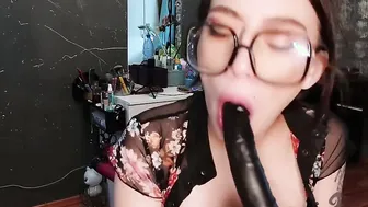 Practicing for my BF on a sex toy