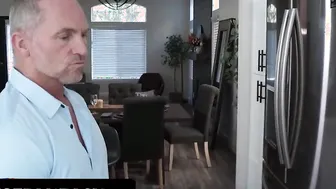 Freeuse Fantasy - Seductive cunt with mouth Getting Her Twat Eaten And Banged Silly While Cooking On Livestream