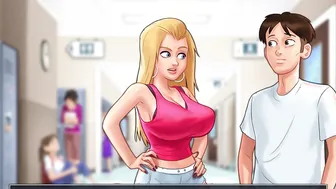SUMMERTIME SAGA #83 • Spraying her with cum