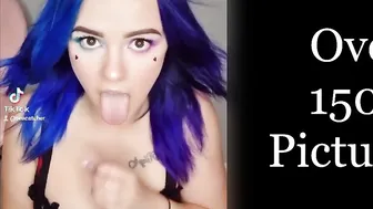 TikTok Model Ahegao Compilation three