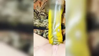 Tight Teenagers Takes Big Sex Toy Until She Squirts