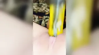 Tight Teenagers Takes Big Sex Toy Until She Squirts