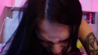 pov HEAD  CUM INTO MOUTH - 18 yo YEAR MATURE 18 YEAR OLD HAS A DEEP THROAT