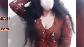 Curly-haired woman goes viral for masturbating tape