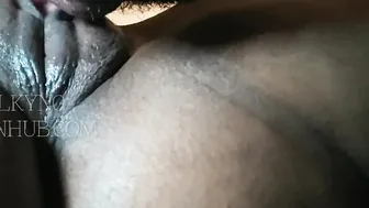 Close up Meaty Cunt Eating Cunnilingus