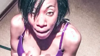 African black black surprised by gigantic white dick