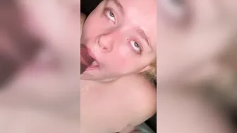 Alternative Hoe Blows Up a big black dick Real Sloppy
