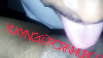 Daddys Magic Tongue Sucking Off  Licking my Tender clitoris
