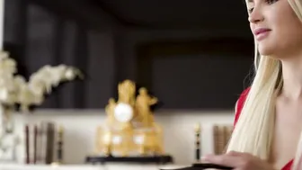 VIXEN Blonde sexy Lika has the most extreme sex