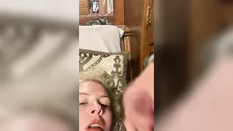 Busting a rough load into my mouth