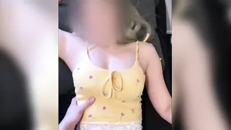 Teenie chick with her nice melons Gorgeous to cum on her boobs.