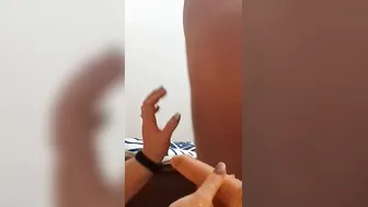 Rimjob and vibrator prostate play