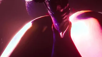 Gorgeous Gigantic BOOBIES Bitch Fucking with Gigantic Penis Furry Monster | 3D Porn Wild Life