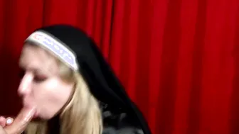 Anal joys of a nun Part one \\\ My booty is ready for a cock