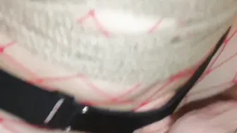 Heterosexual dude first anal cum by fake-dick