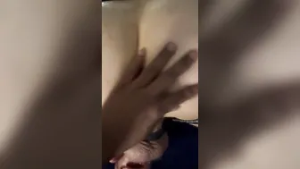 BABE INTERRACIAL: WMBW PROSTRATE GRIND GODDESS AS BANGED