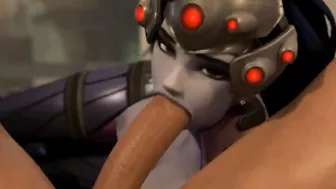 Cock Is So Huge Widowmaker Can Only Fit The Tip Inside Her Mouth (pov)