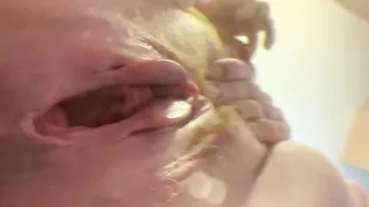 I love having fun with my nipples and soak on your face