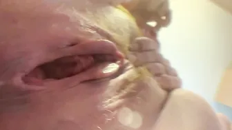 I love having fun with my nipples and soak on your face